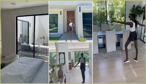 Runtown's ex, 21-Year-Old Model Celebrates Buying Her 5th House, Shares the Interior of Her US Home in Video
